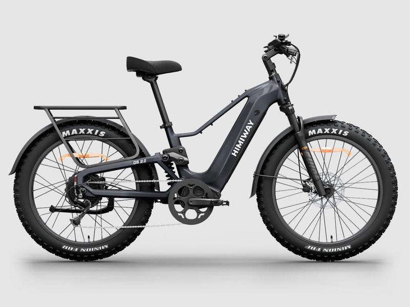 Load image into Gallery viewer, Himiway D5 2.0 Full Suspension Electric Bike rear view
