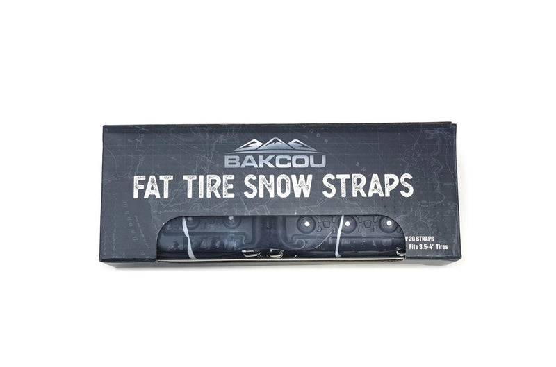 Load image into Gallery viewer, BAKCOU Fat Tire Snow Straps by BAKCOU - electric bike accessory