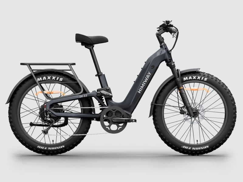 Load image into Gallery viewer, Himiway D5 ST 2.0 Full Suspension Electric Bike side view