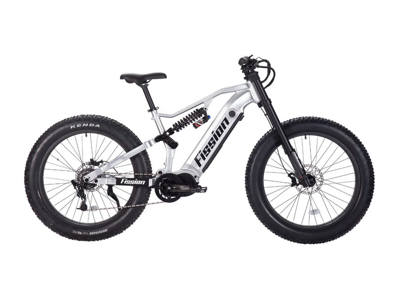 Load image into Gallery viewer, Fission Cycles Hellbender 750W Ultra Drive Electric Bike detail view