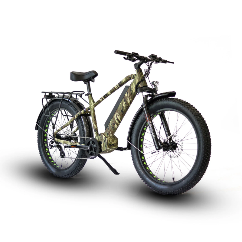 Load image into Gallery viewer, EUNORAU FAT-HD 1.0 Pro / Hunter X7 All Terrain Electric Hunting Bike in Gray - electric hunting bike by Eunorau