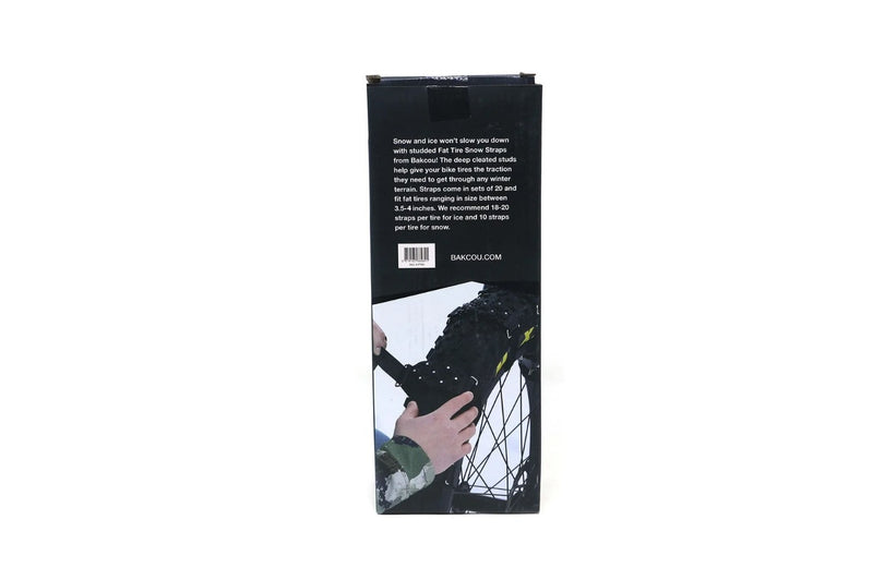 Load image into Gallery viewer, BAKCOU Fat Tire Snow Straps side view