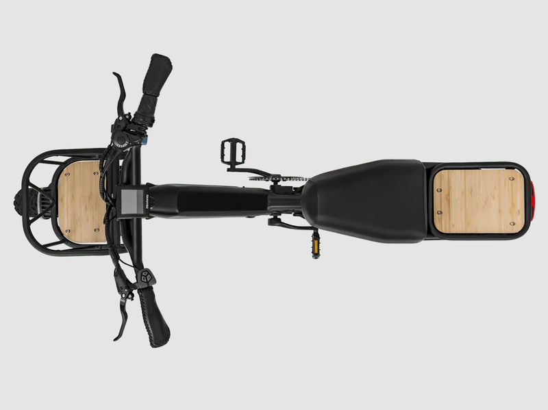 Load image into Gallery viewer, Himiway Escape Pro - Long Range Moped-Style Electric Bike rear view