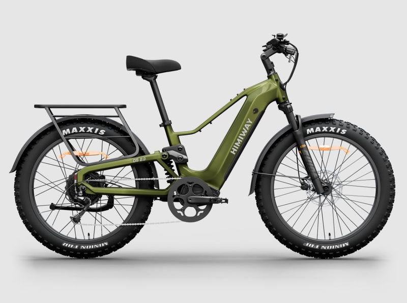 Load image into Gallery viewer, Himiway D5 2.0 Full Suspension Electric Bike side view