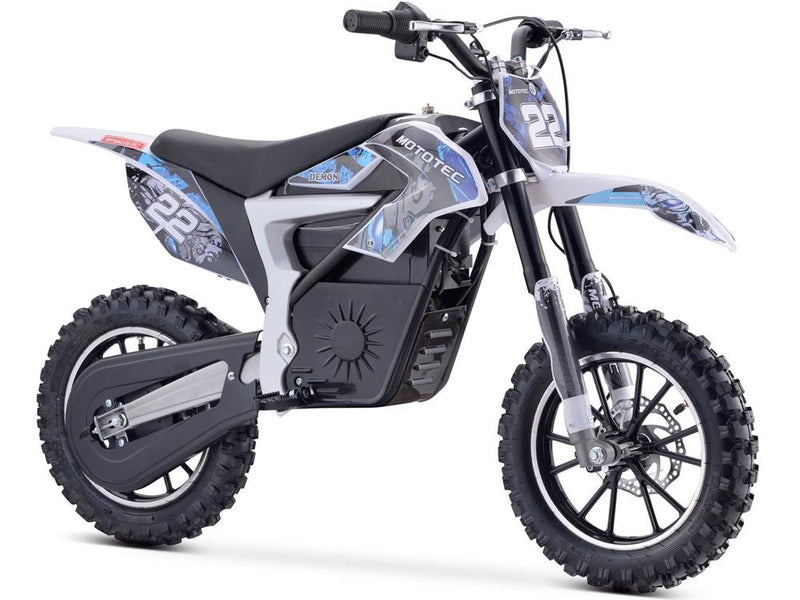 Load image into Gallery viewer, MotoTec 36v 500w Demon Electric Dirt Bike in Lithium Green - electric dirt bike by MotoTec USA