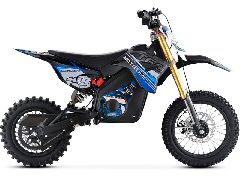 Load image into Gallery viewer, MotoTec 36v Pro 1200W Electric Dirt Bike on trail