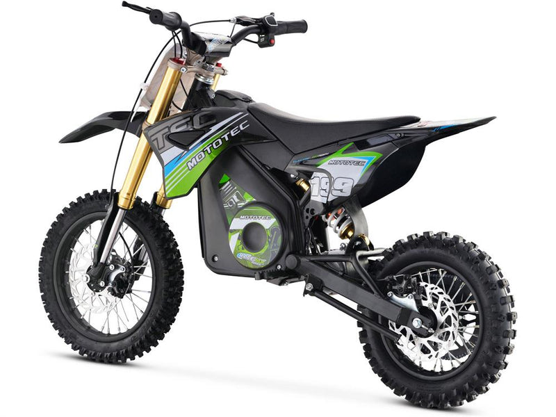 Load image into Gallery viewer, MotoTec 36v Pro 1200W Electric Dirt Bike detail view