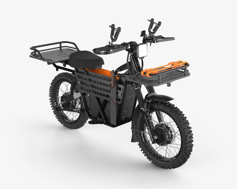 Load image into Gallery viewer, UBCO 2x2 Hunt Edition Electric Motorbike rear view