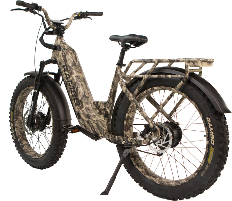 Load image into Gallery viewer, Rambo Megatron 5.0 AWD Electric Hunting Bike