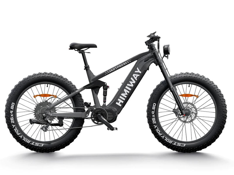 Load image into Gallery viewer, Himiway Cobra D7 PRO Full Suspension Electric Mountain Bike detail view