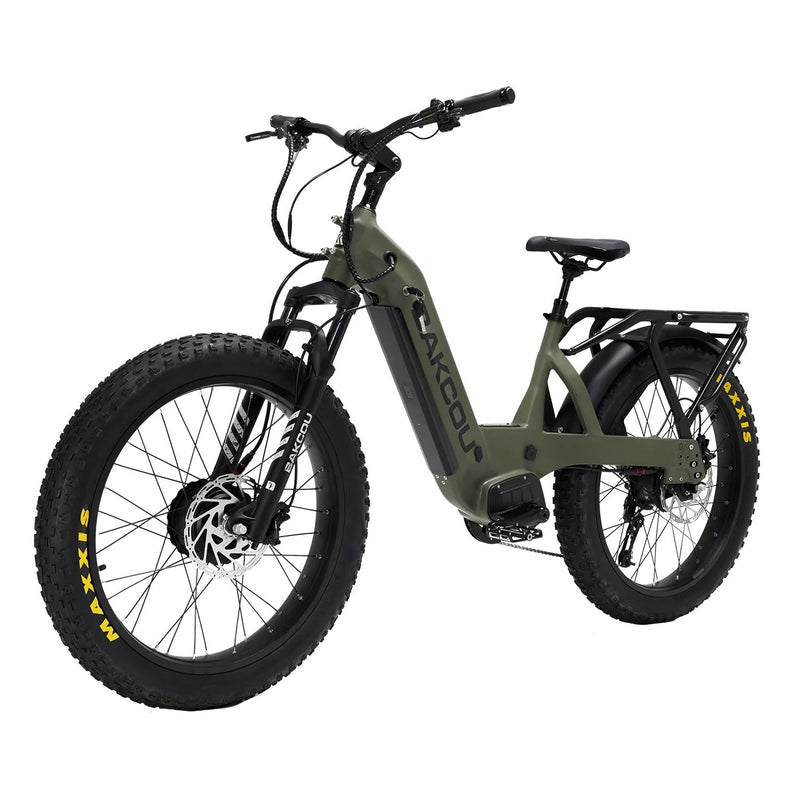 Load image into Gallery viewer, BAKCOU Kodiak SD AWD Electric Hunting Bike detail view