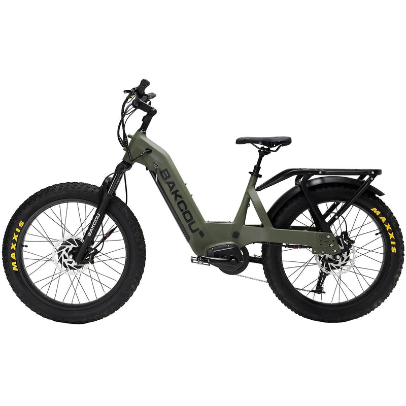 Load image into Gallery viewer, BAKCOU Kodiak SD AWD Electric Hunting Bike rear view
