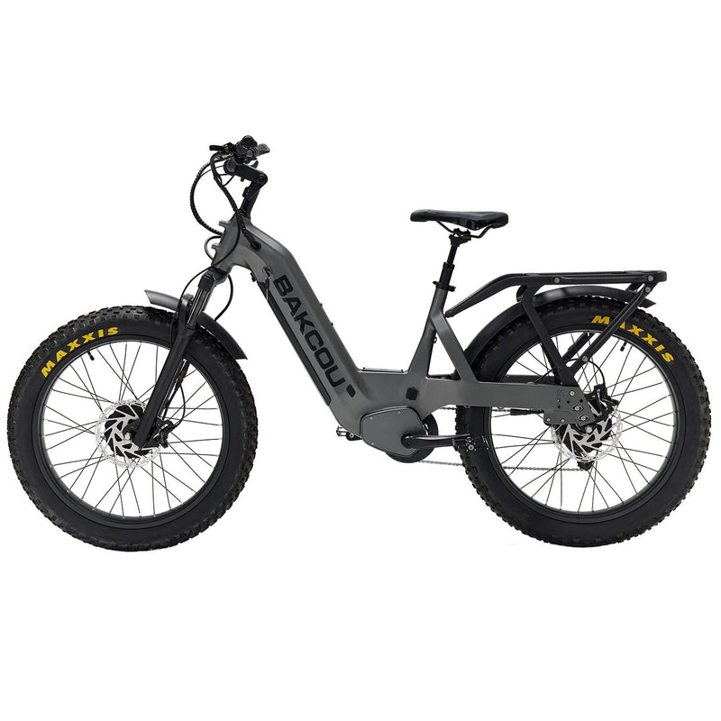 Load image into Gallery viewer, BAKCOU Kodiak SD AWD Electric Hunting Bike side view