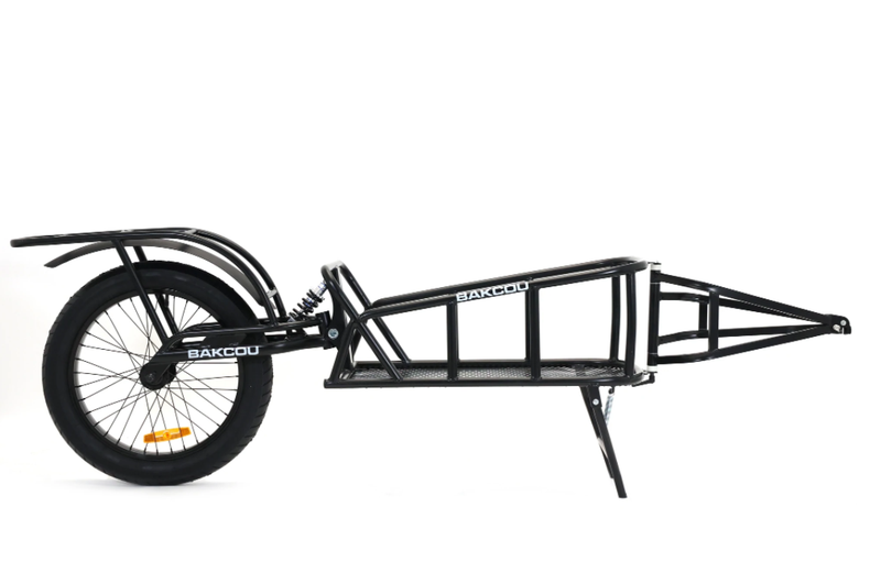Load image into Gallery viewer, BAKCOU Single Wheel Trailer detail view
