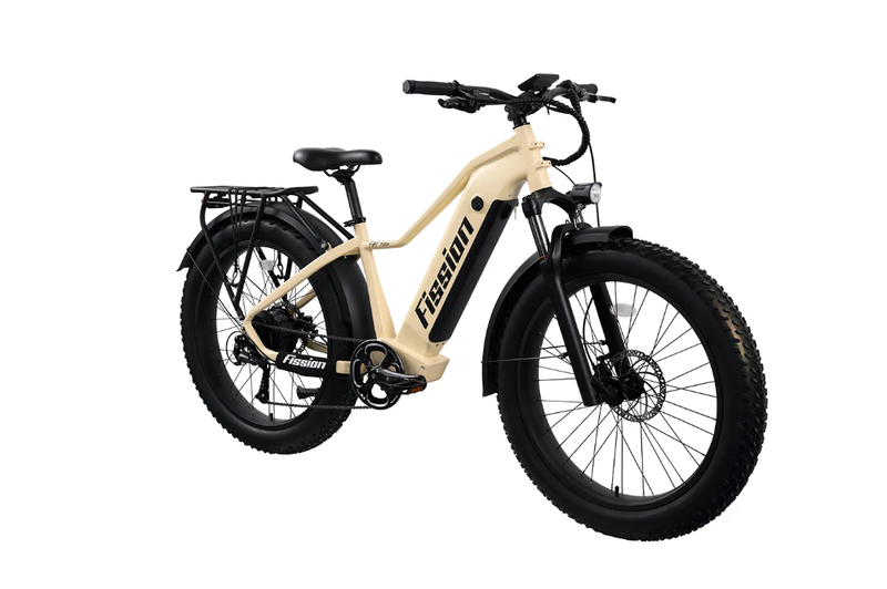 Load image into Gallery viewer, Fission Cycles FM 750x Electric Hunting Bike rear view