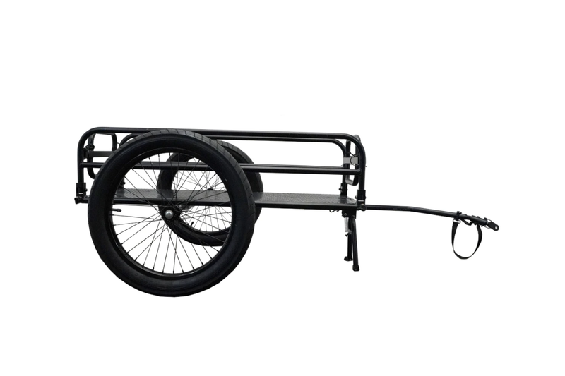 Load image into Gallery viewer, BAKCOU Folding Cargo Trailer side view