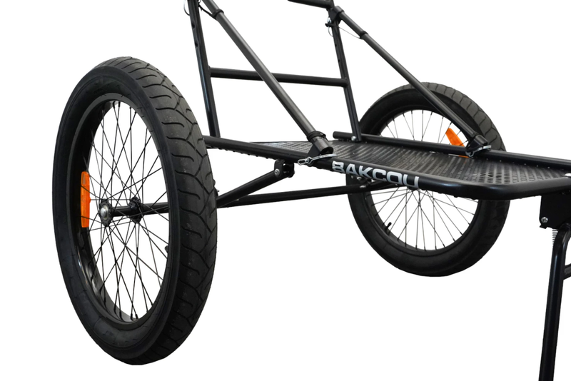 Load image into Gallery viewer, BAKCOU Folding Deer Trailer detail view