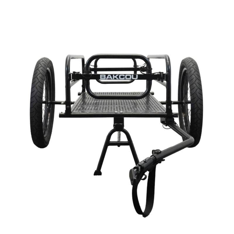 Load image into Gallery viewer, BAKCOU Folding Cargo Trailer detail view