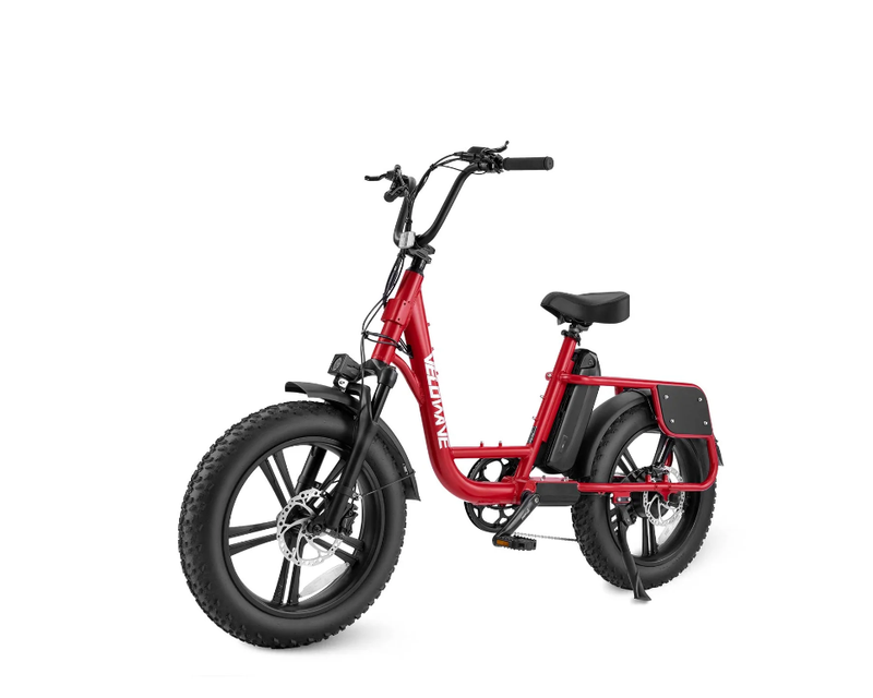 Load image into Gallery viewer, Velowave Prado S Commuter Step-Through Electric Bike on trail
