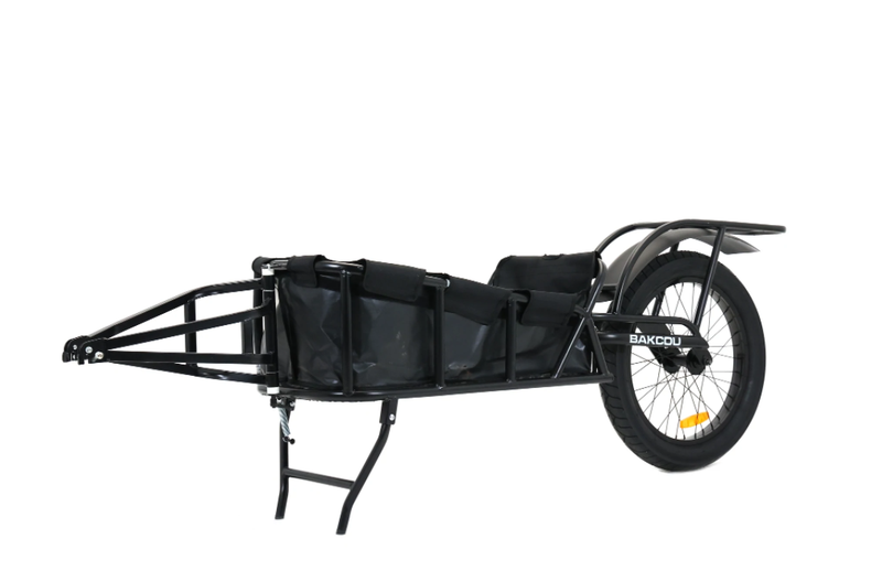 Load image into Gallery viewer, BAKCOU Single Wheel Trailer side view