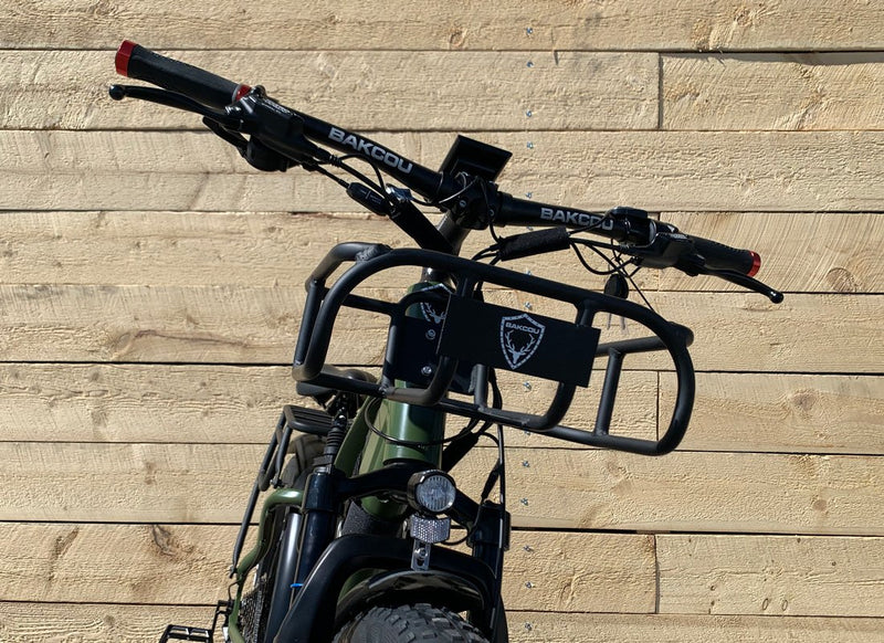 Load image into Gallery viewer, Front Mount Bike/Scooter Rack Basket specifications and features