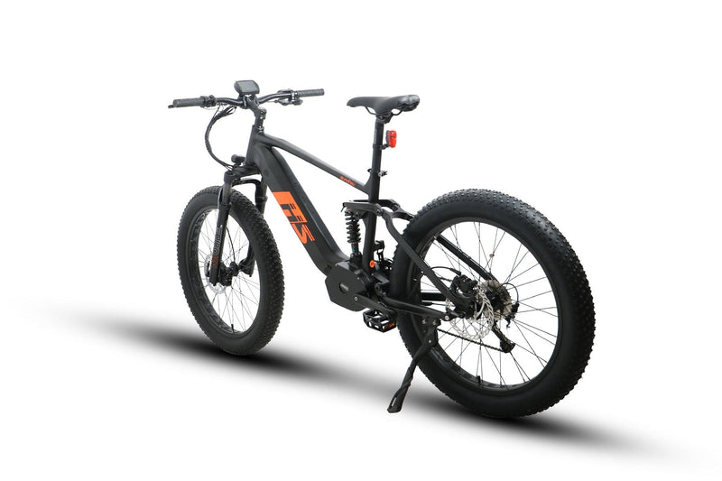 Load image into Gallery viewer, EUNORAU FAT-HS / Hunter X8 1000W All Terrain Electric Hunting Bike rear view