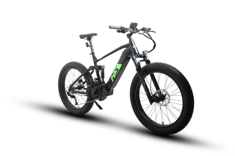 Load image into Gallery viewer, EUNORAU FAT-HS / Hunter X8 1000W All Terrain Electric Hunting Bike on trail