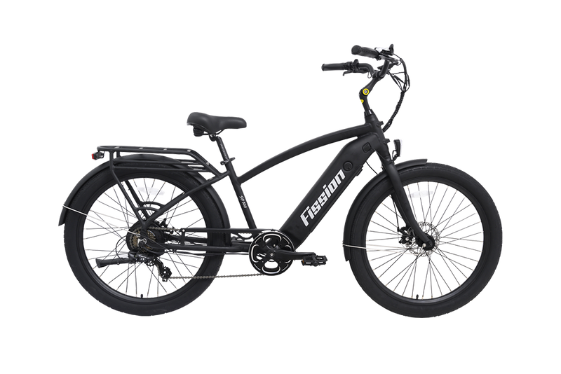 Load image into Gallery viewer, Fission Cycles SO 500 Cruiser Electric Bike side view