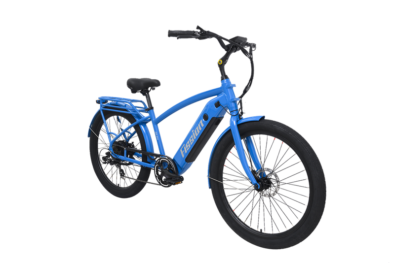 Load image into Gallery viewer, Fission Cycles SO 500 Cruiser Electric Bike specifications and features