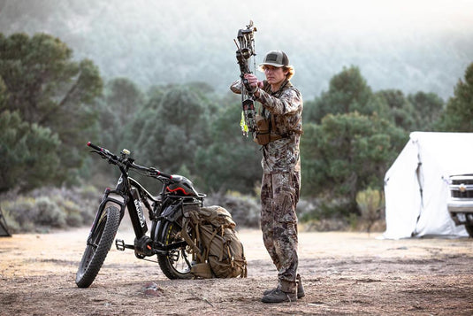 Bowhunting with an eBike