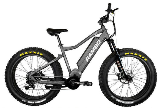 Rambo Rebel 1000W Carbon Electric Hunting Bike