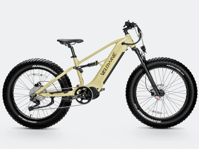 Load image into Gallery viewer, VELOWAVE Brawny XM 1000W Fat Tire Electric Mountain Bike
