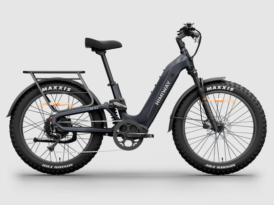 himiway electric bicycle Himiway D5 2.0 Electric Bike Midnight Blue / 15Ah+20Ah / Regular / 5'1"