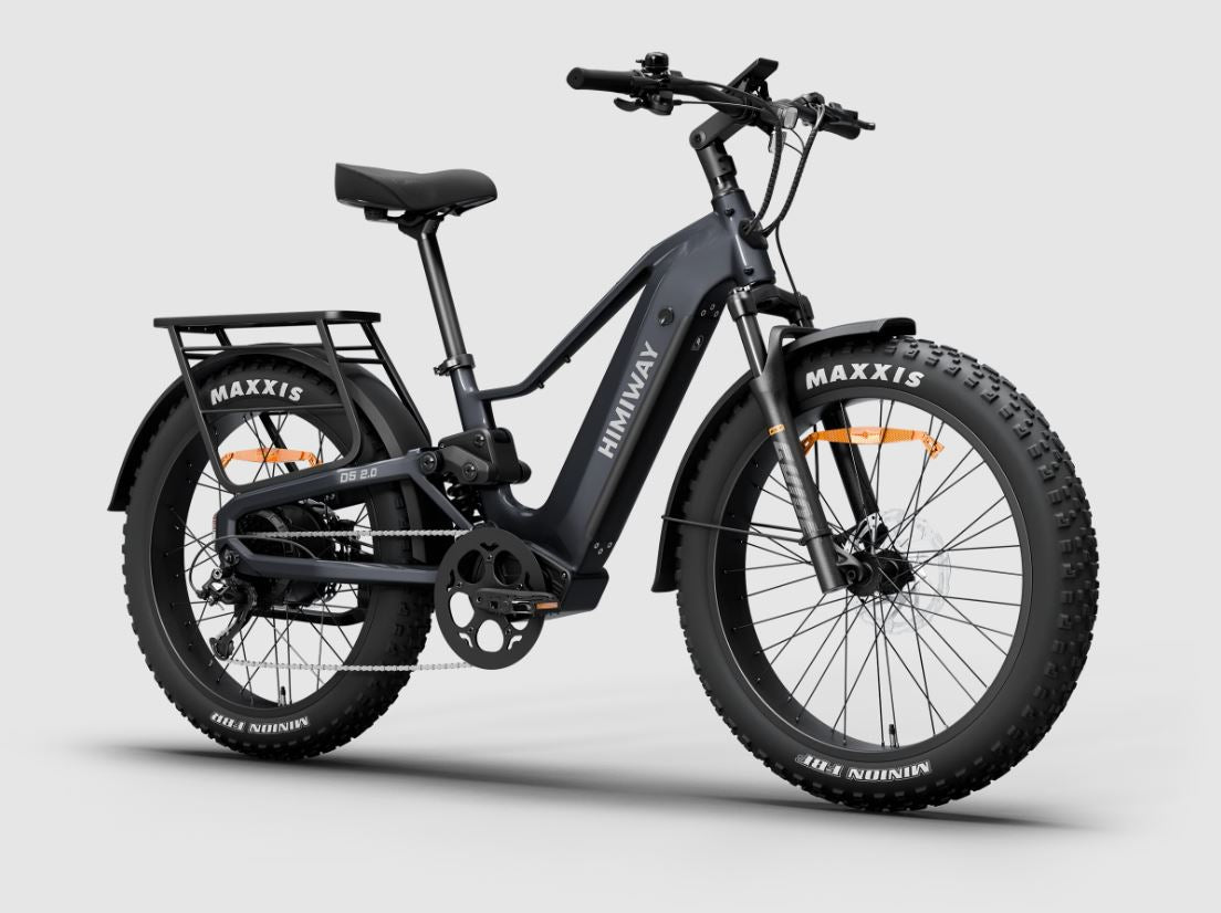 Himiway D5 2.0 Electric Bike Space Grey / 15Ah+20Ah / Regular / 5'1
