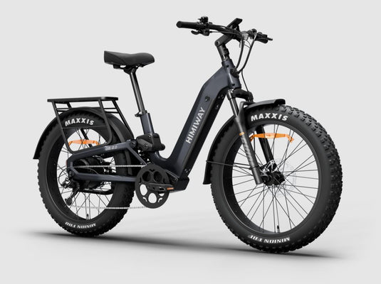 electric full suspension bicycle Himiway D5 2.0 Electric Bike Midnight Blue / 15Ah+20Ah / Regular / 5'1"