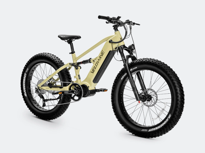 electric bicycle 1000w AMYET EB26 Bike with 26"x4" Fat Tire and 48V 15AH Battery, Max 28 MPH 60 Mile Range hydraulic suspension RANDRIDE Hummer - 1000W, 20AH