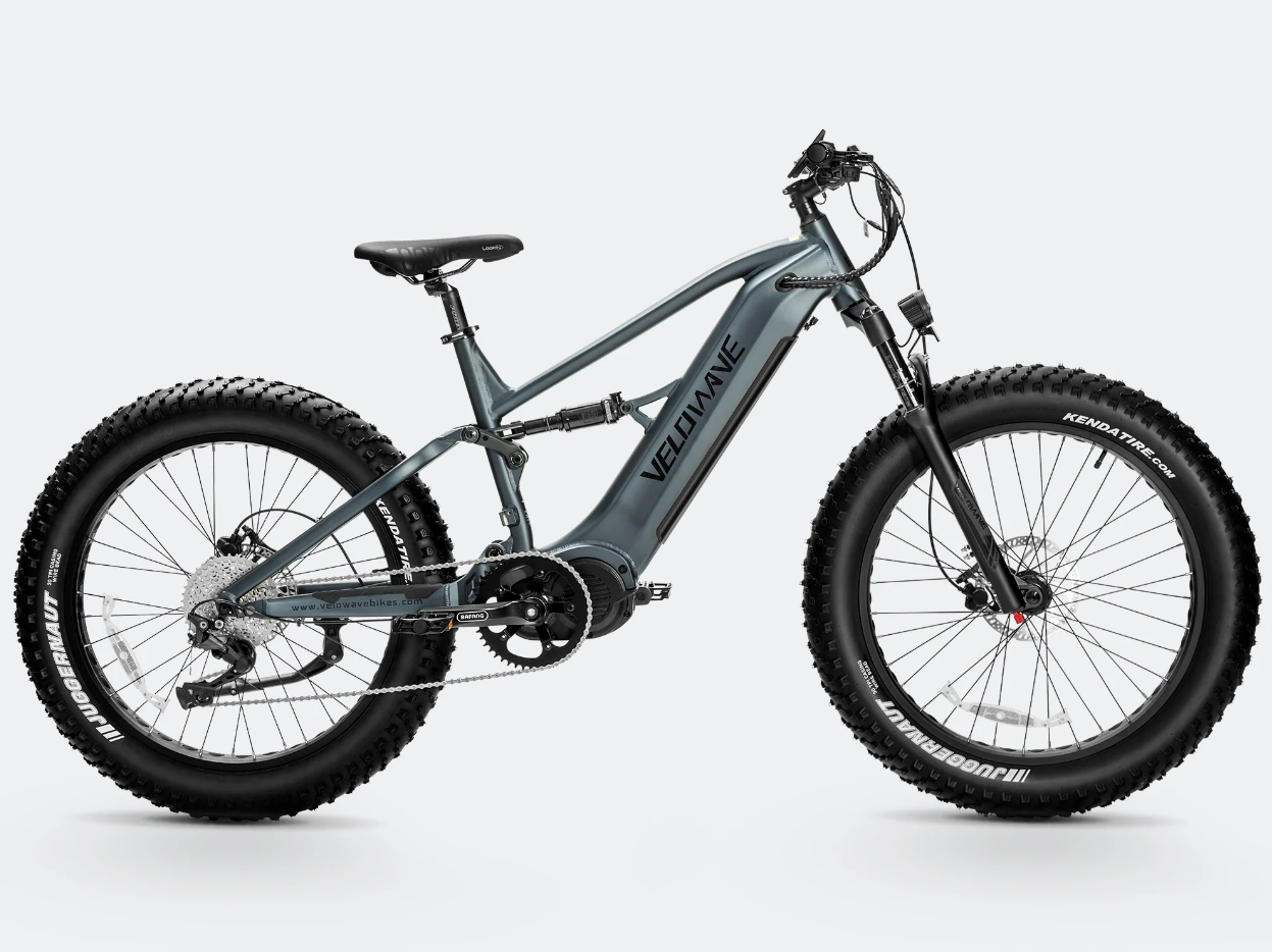 WHY RIDERS LOVE THE VELOWAVE BRAWNY XM FAT TIRE ELECTRIC MOUNTAIN BIKE