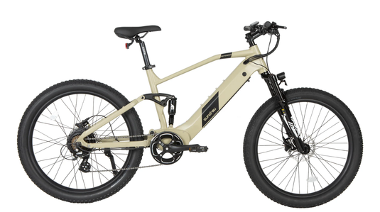 Eunorau Defender in Safari, white background, side profile