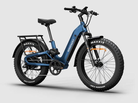 Himiway D5 2.0 Step Through eBike Midnight Blue / 15Ah+20Ah / Regular / 5'1" - 6'5" Himiway D5 2.0 Step Through eBike Midnight Blue / 15Ah+20Ah / Regular / 5'1" - 6'5"