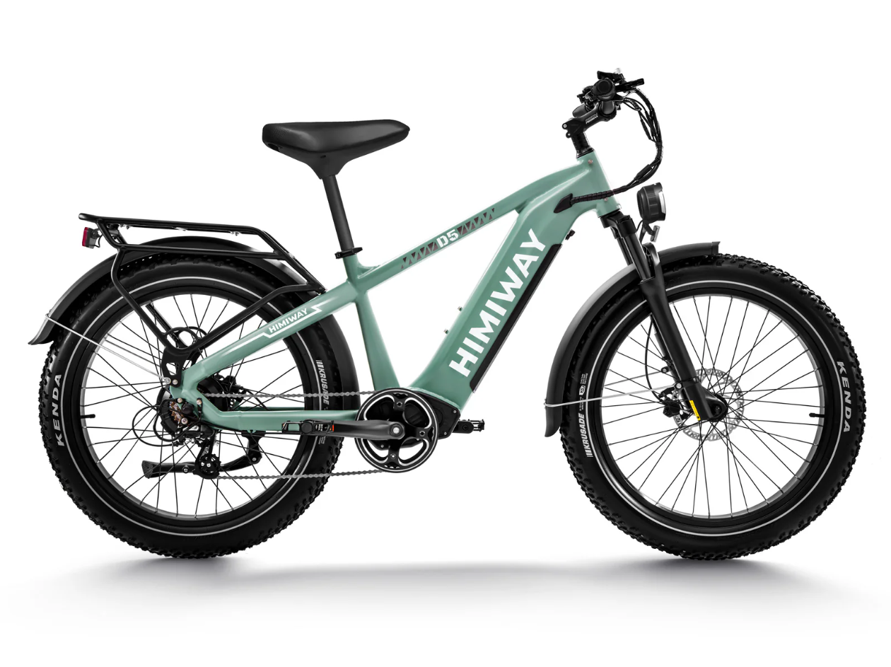 electric geared bike Himiway Zebra All-Terrain Electric Fat Bike