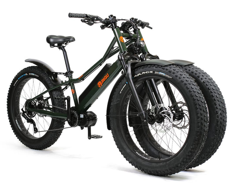 Load image into Gallery viewer, Rungu Dualie Standard in Forest Green
