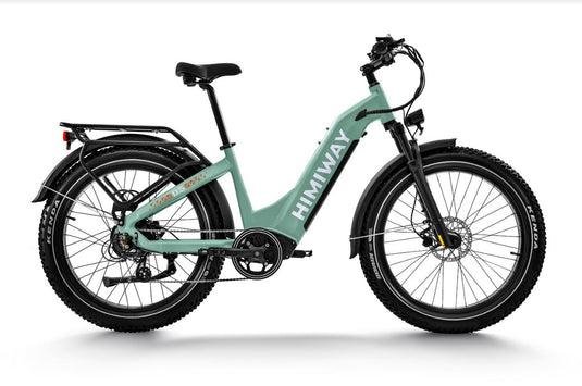 Zebra ST in green colorway, side profile