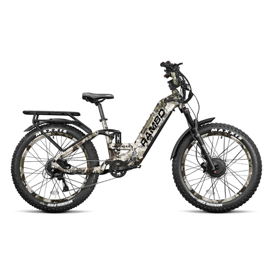 Rambo Hellcat 2.0 FS All-Wheel Drive Electric Hunting Bike detail view
