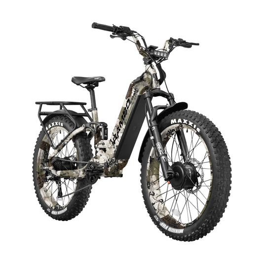 Rambo Hellcat 2.0 FS All-Wheel Drive Electric Hunting Bike rear view