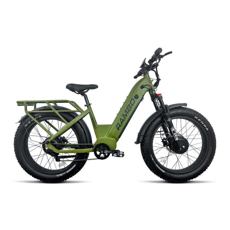 Load image into Gallery viewer, Rambo Krusader 3.0 X2 500W AWD Electric Hunting Bike
