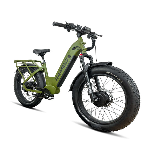 Rambo Krusader 3.0 X2 500W AWD Electric Hunting Bike