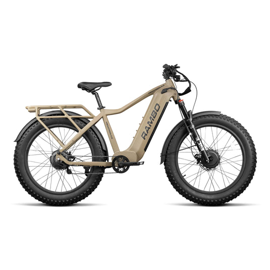 Rambo Megatron 4.0 X2 1000W AWD Electric Hunting Bike