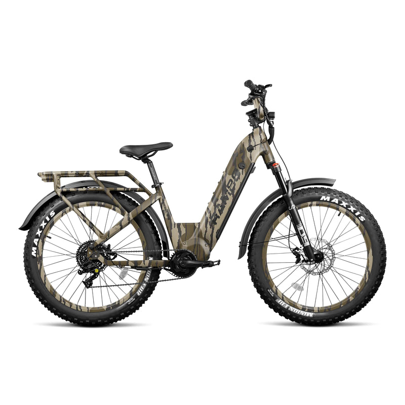 Load image into Gallery viewer, Rambo Rebel 2.0 1000W Mid Drive Electric Hunting Bike
