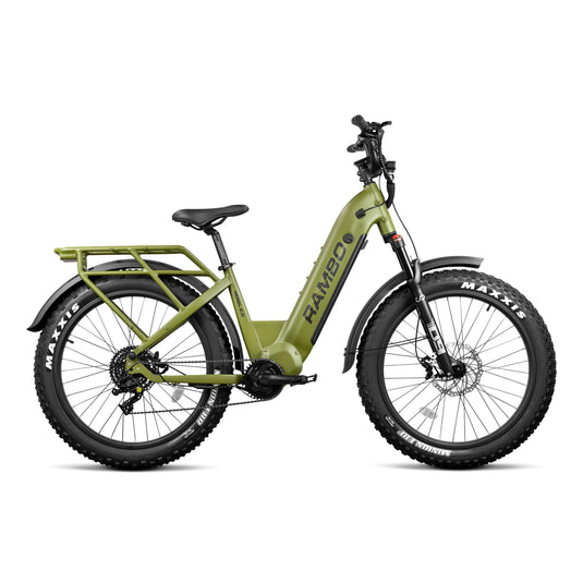 Rambo Rebel 2.0 1000W Mid Drive Electric Hunting Bike