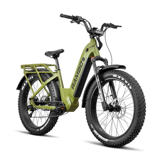 Rambo Rebel 2.0 1000W Mid Drive Electric Hunting Bike
